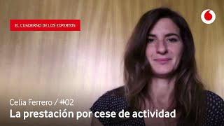 Qué es la prestación por cese de actividad de autónomos  Celia Ferrero  02  Cuaderno expertos OVE [upl. by Idna]