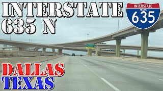 I635 NorthWest  LBJ Freeway  Dallas  Texas  4K Highway Drive [upl. by Etep]