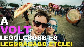 A VOLT fesztivál legolcsóbb és legdrágább ételei ⎮ PANÍR ALATT [upl. by Enitsua362]