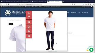 Virtual Try on Plugin For Clothes [upl. by Ahsinal]