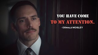 Oswald Mosley meets Thomas Shelby for the first time  Peaky Blinders [upl. by Annhoj]