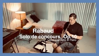 Rabaud Solo de Concours Op 10 [upl. by Largent]