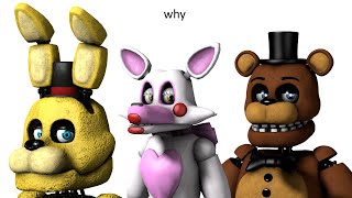 FNAF SFM  Animation  Who Farted Meme [upl. by Roselani]