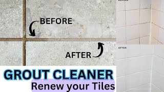 GROUT CLEANER TO RENEW YOUR TILES [upl. by Home]