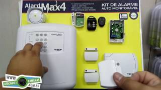 Configurar sensor sem fio e controle remoto na AlardMax ECP [upl. by Gautious886]