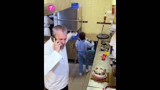 Emotional Chef Watches His Son Help in the Kitchen and Melts shorts [upl. by Straus]