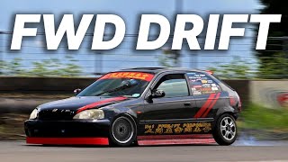 FWD Drift Front wheel drive FF drift Its Possible [upl. by Laup718]