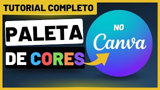 ✅ COMO CRIAR PALETA DE CORES NO CANVA [upl. by Enasus]