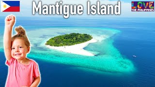 American Family Finds Heaven on Earth Mantigue Island Camiguin Philippines [upl. by Nabla442]