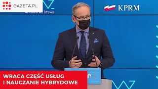 Wraca część usług i nauczanie hybrydowe [upl. by Elise]