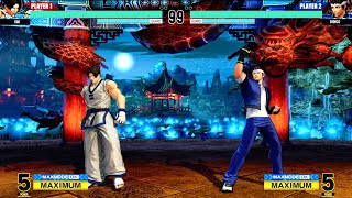 Kim is back Kim Kaphwan vs Shingo Yabuki Hardest AI  KOF XV PS5 4K 60FPS [upl. by Cronin696]