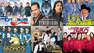 GRUPERAS ROMANTICAS 90S DEL RECUERDOS  Los Temerarios Los Yonics Bronco Grupo Bryndis… Y Mas [upl. by Rolyab]