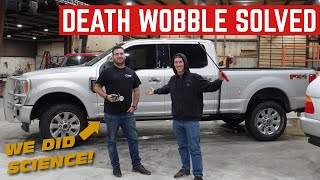 A CHASSIS ENGINEER Solved My F250 DEATH WOBBLE So CarMax Wouldnt Have To [upl. by Alyhs]