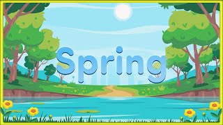 Seasons for Kids  Learn the Four Seasons  Spring Summer Autumn amp Winter [upl. by Atilal]