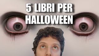 5 LIBRI PER HALLOWEEN  i migliori romanzi horror [upl. by Sexela550]