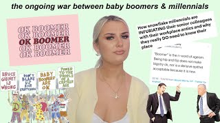 ok boomer  the war between millennials amp baby boomers [upl. by Hatty]