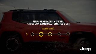 Jeep® Renegade  Cambio Automatico a Doppia Frizione [upl. by Eceinahs]