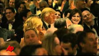 Obama Trump Together for Correspondents Dinner [upl. by Ennairac]