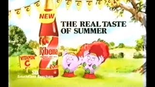 1993 Ribena Real Taste of Summer Advert [upl. by Sokul586]