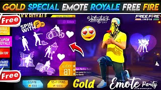 Free Emote For All 😯🔥 Valentine Event Free Fire 2024  Free Fire New Event  Ff New Event [upl. by Chadburn15]