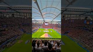 Nationalhymne Deutschland Germany Em2024 shorts euro2024 uefa hymns frankfurt schweiz [upl. by Aniretak]