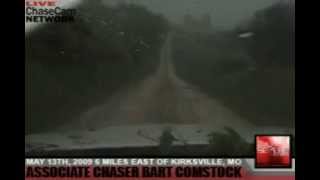 INSANE FOOTAGE OF DEADLY KIRKSVILLE MO TORNADO 51309 [upl. by Dymoke]