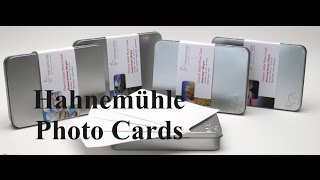 Hahnemuhle InkJet Photo Cards  2 [upl. by Donavon851]