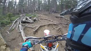 Snowslide Trail Dirt Biking [upl. by Zara]