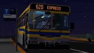 SCBCTA Translink ROBLOX 2001 Orion V 05501 Suburban R9235 [upl. by Thierry207]