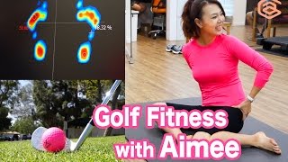 Golf Fitness with Aimee 001 명품스윙 에이미 조 프로와 함께하는 골프 피트네스  Golf with Aimee [upl. by Rehpotsihc]