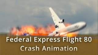 ACE Fedex Flight 80  Roblox Animation [upl. by Buffo]