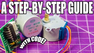 The Cheapest Stepper Motor And How You Use It 28BYJ48 amp ULN2003 Arduino Tutorial WITH CODE [upl. by Einuj]