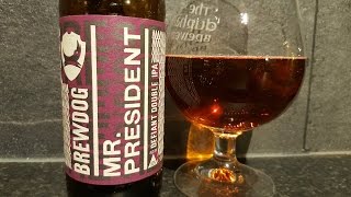 Brewdog Mr President Defiant Double IPA  Scottish Craft Beer Review [upl. by Anoed]