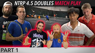 Ultimate ET Doubles  NTRP 45 Match Play Part 1 [upl. by Llenrod]