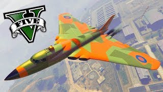 GTA V Online  Coloquei o AVIÃO GIGANTE em Combate  Volatol [upl. by Croteau]