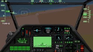 GUNSHIP 2000 PCDOS Persian Gulf 1991 MicroProse [upl. by Coad688]