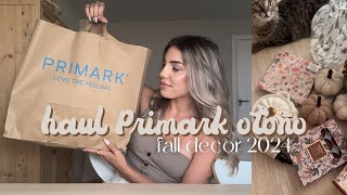 HAUL OTOÑO PRIMARK NOVEDADES 🍂🎃 [upl. by Penoyer]