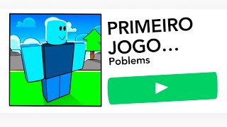 🟨Eu Joguei o Primeiro Jogo do Roblox [upl. by Moise190]