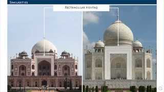 Taj Mahal Origins in Humayuns Tomb  Delhi and Agra India [upl. by Merow422]