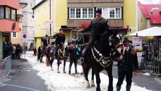 Part 3 Zell am SeeMaishofen Pinzgauer Trachtenschlitten und Brauchtumsfest 02022014 [upl. by Aivatnahs]