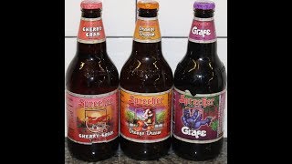 Sprecher Craft Soda CherryCran Orange Dream amp Grape Review [upl. by Eirek502]