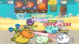 Axie Classic Coliseum PBB Gameplay axiegameplay axieclassic [upl. by Addia653]