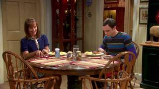 Sheldon says grace HD With Subs [upl. by Atirahs]