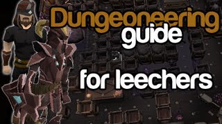 Runescape  Dungeoneering guide for leechers [upl. by Norrej173]