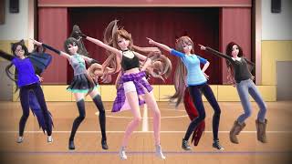 MMD x Lunity Cafeteria Song [upl. by Hendrik]