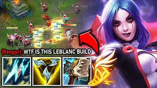 I tried the NEW illegal Leblanc build that EVERYONE is talking about THIS WILL BE NERFED [upl. by Nedia791]