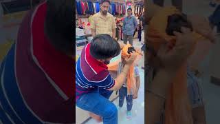 kids jodhpuri style safa  how to tie safa on kids  jodhpurisafa [upl. by Humfrid]