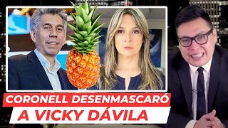 ¡Explosivo Daniel Coronell desenmascaró a Vicky Dávila🤣🍍  WALLYOPINA [upl. by Champ]