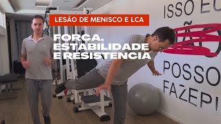 3 exercícios de fisioterapia para joelho  Excelente depois de lesão de menisco e LCA [upl. by Pegasus118]