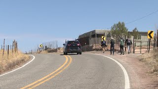 Road to El Santuario de Chimayo is quiet as few make Good Friday pilgrimage [upl. by Iddet]